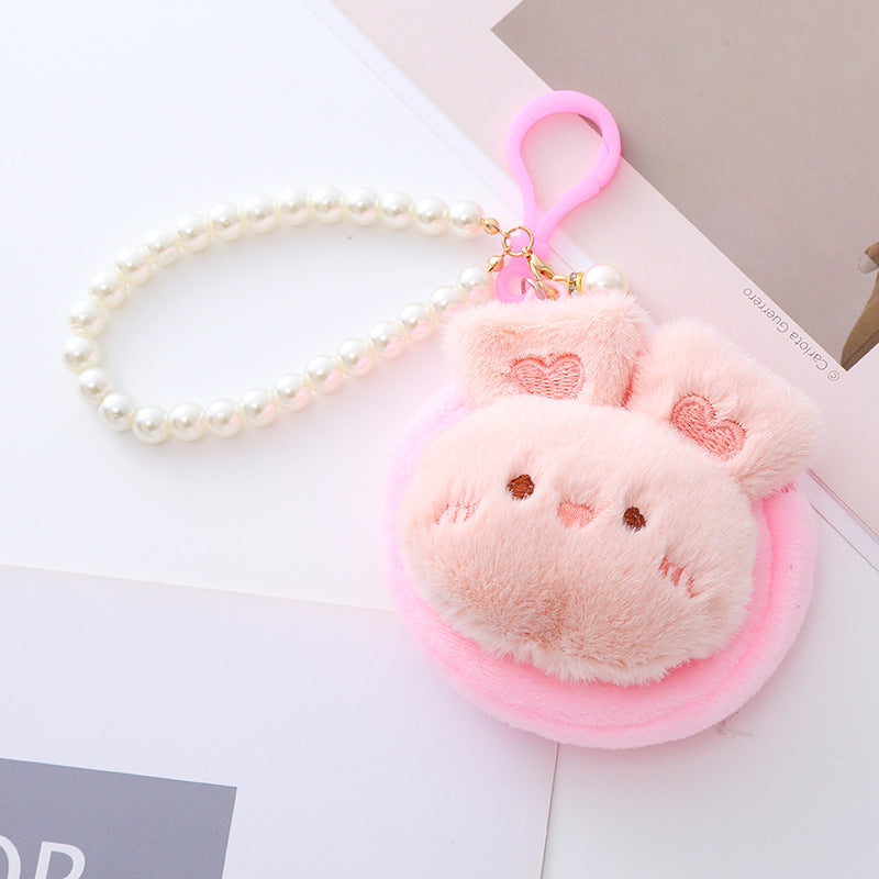 Wholesale Plush Rabbit Coin Purse Keychain